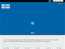 Tablet Screenshot of canun.com